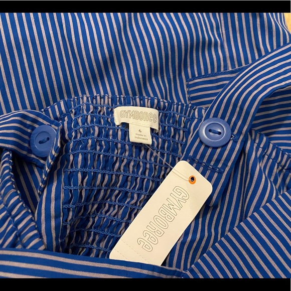 Girls overall pants- Blue - Picture 3 of 6